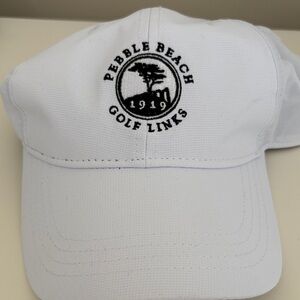 Pebble Beach Classic White Golf Hat